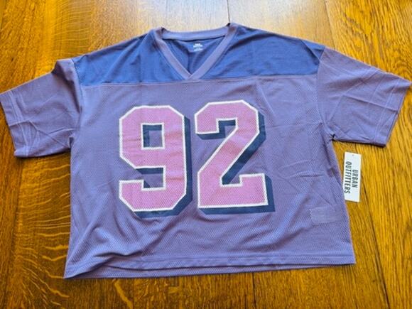 Urban Outfitters Tops - Urban Outfitters NWT Mesh Football Jersey Medium
